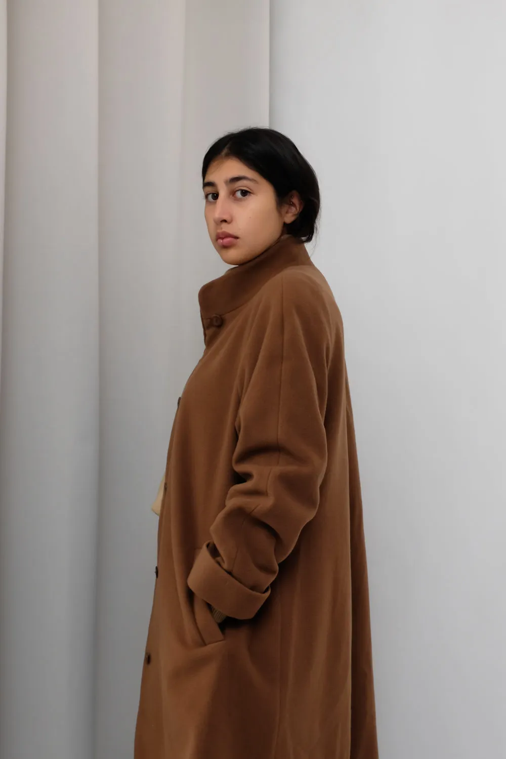 0063_CASHMERE WOOL CAMEL MAC COAT