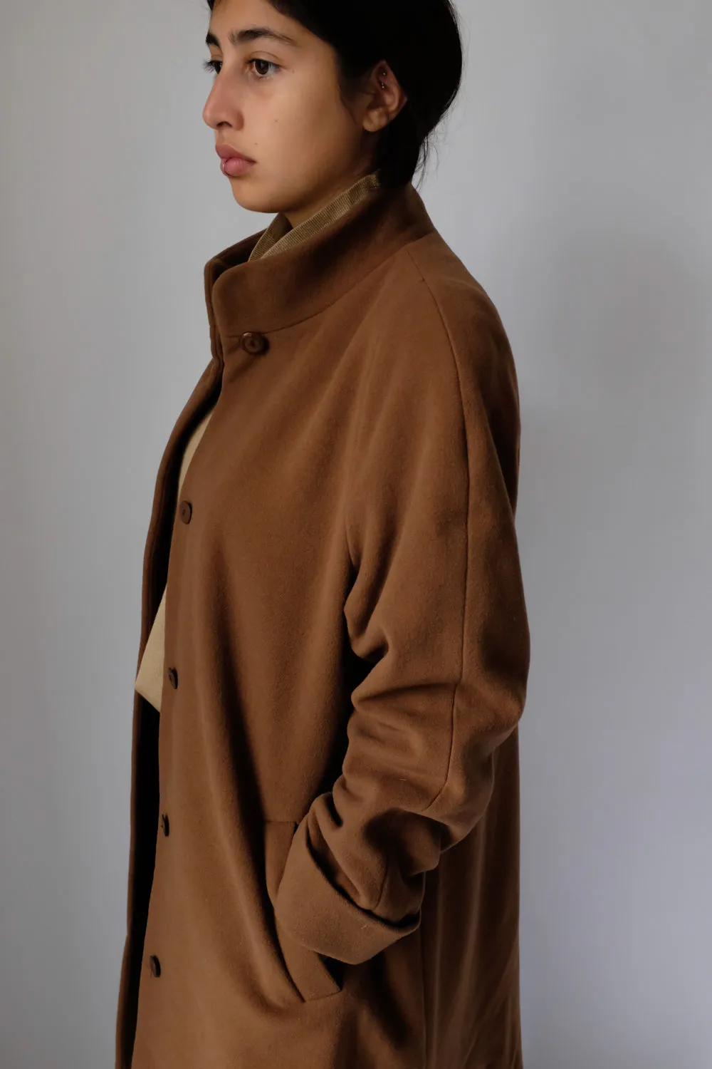 0063_CASHMERE WOOL CAMEL MAC COAT