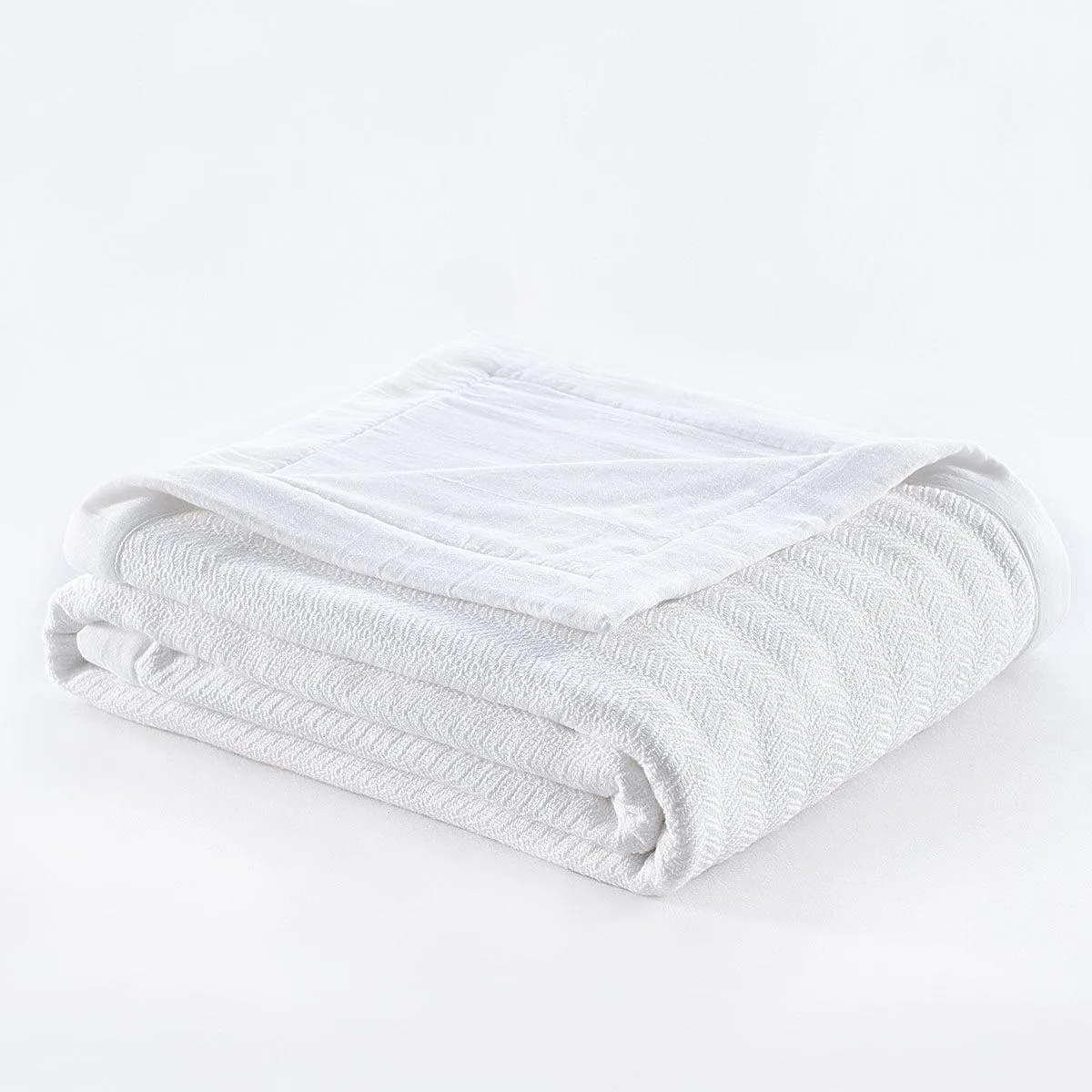 100% Cotton 2-Ply Sheet Blanket/Throw