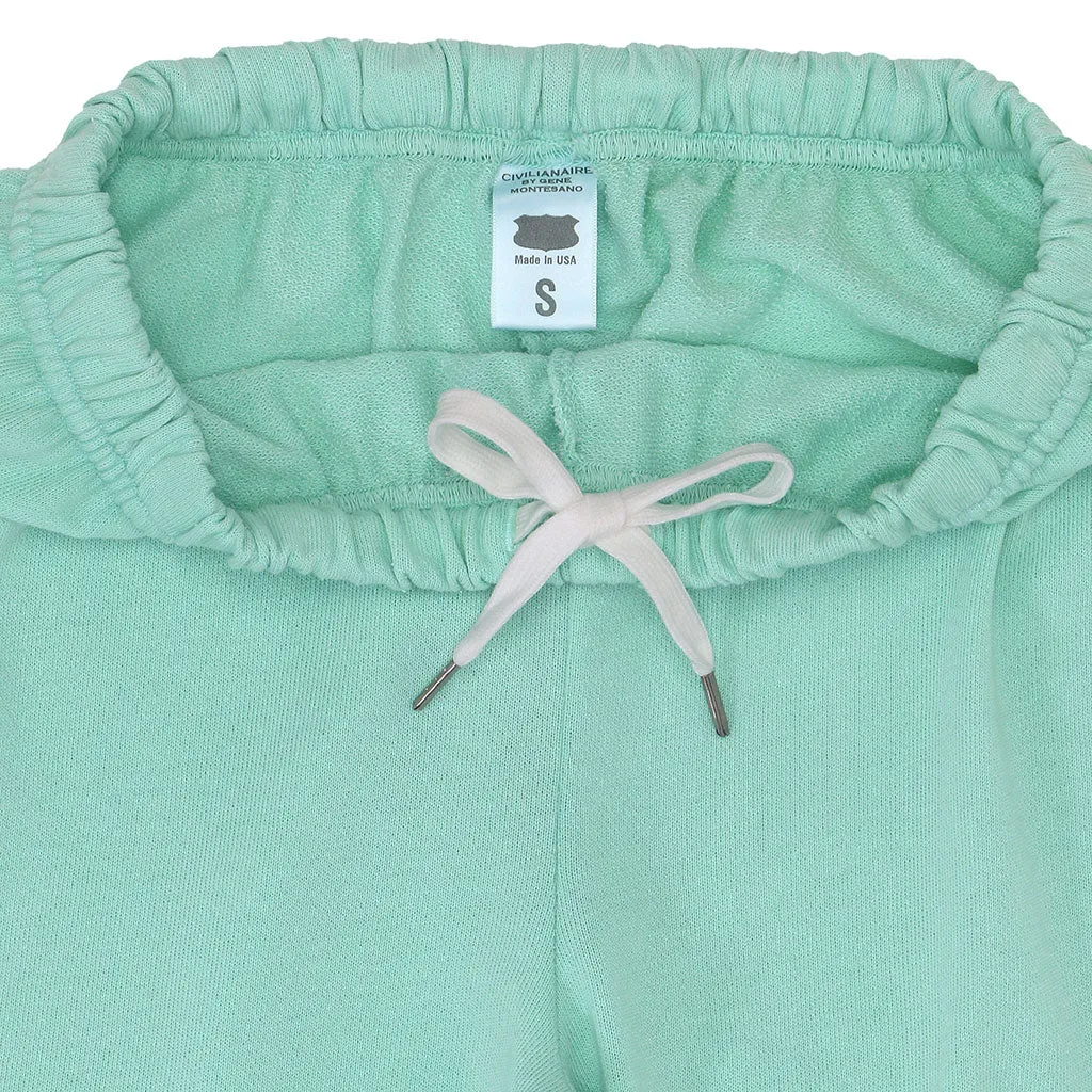 26" Inseam "SIENA" French Terry Sweatpants - Mint Green