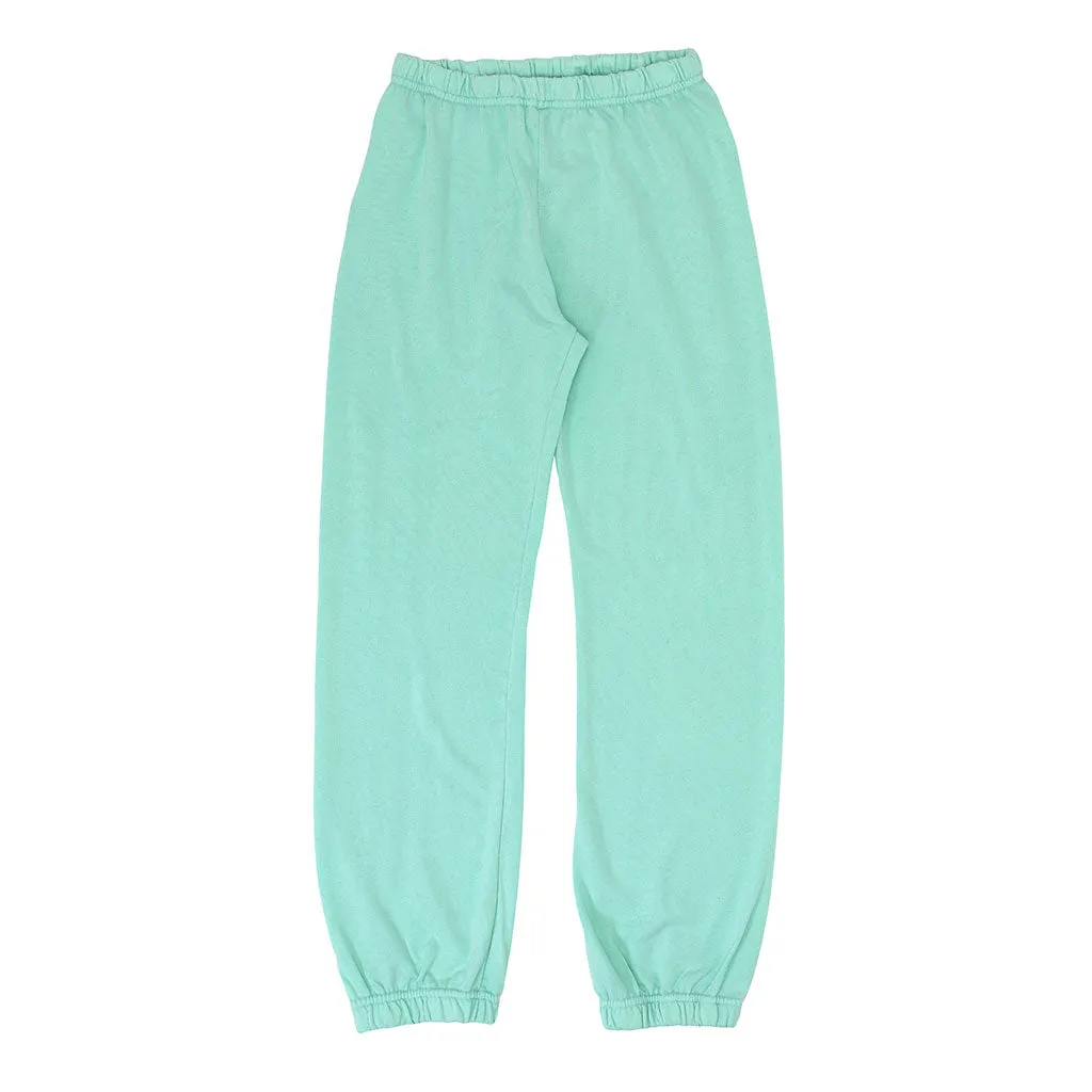 26" Inseam "SIENA" French Terry Sweatpants - Mint Green