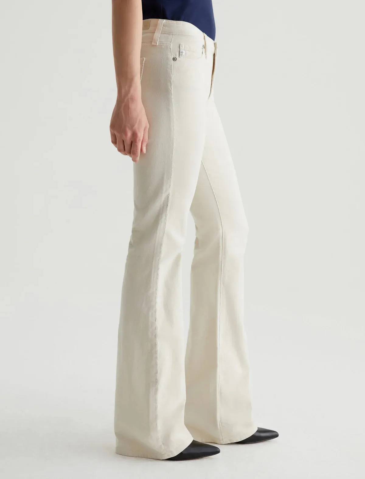 Angel Low-Rise Corduroy Bootcut Pant