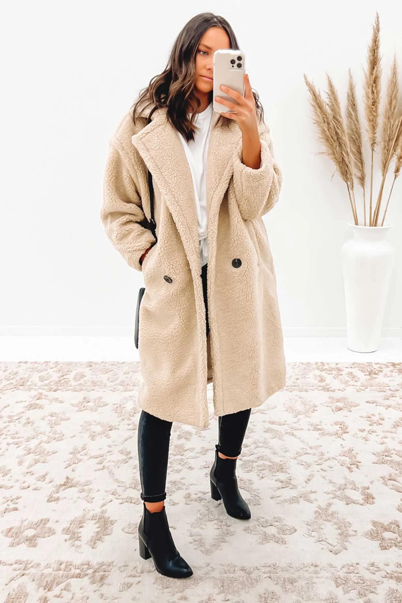 Annastacia Coat Beige