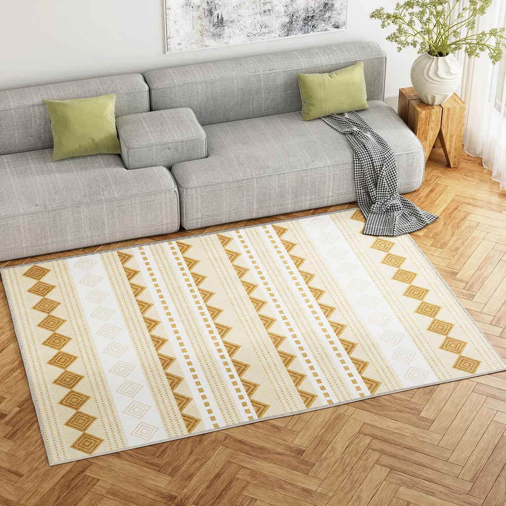 Artiss Floor Rugs 160x230cm Washable Area Mat Large Carpet Soft Short Pile Ella