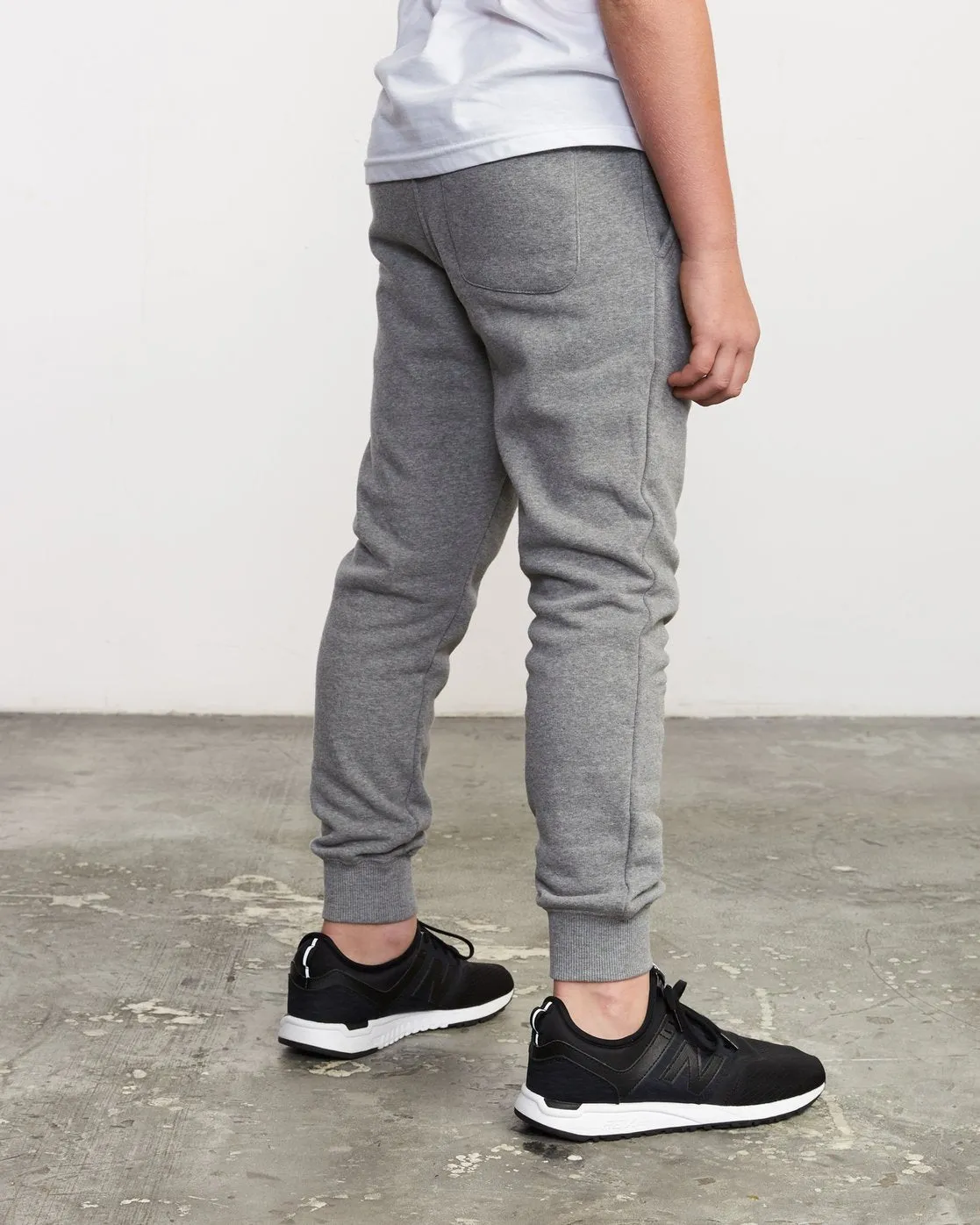 Boys Ripper Sweatpant - Heather Grey