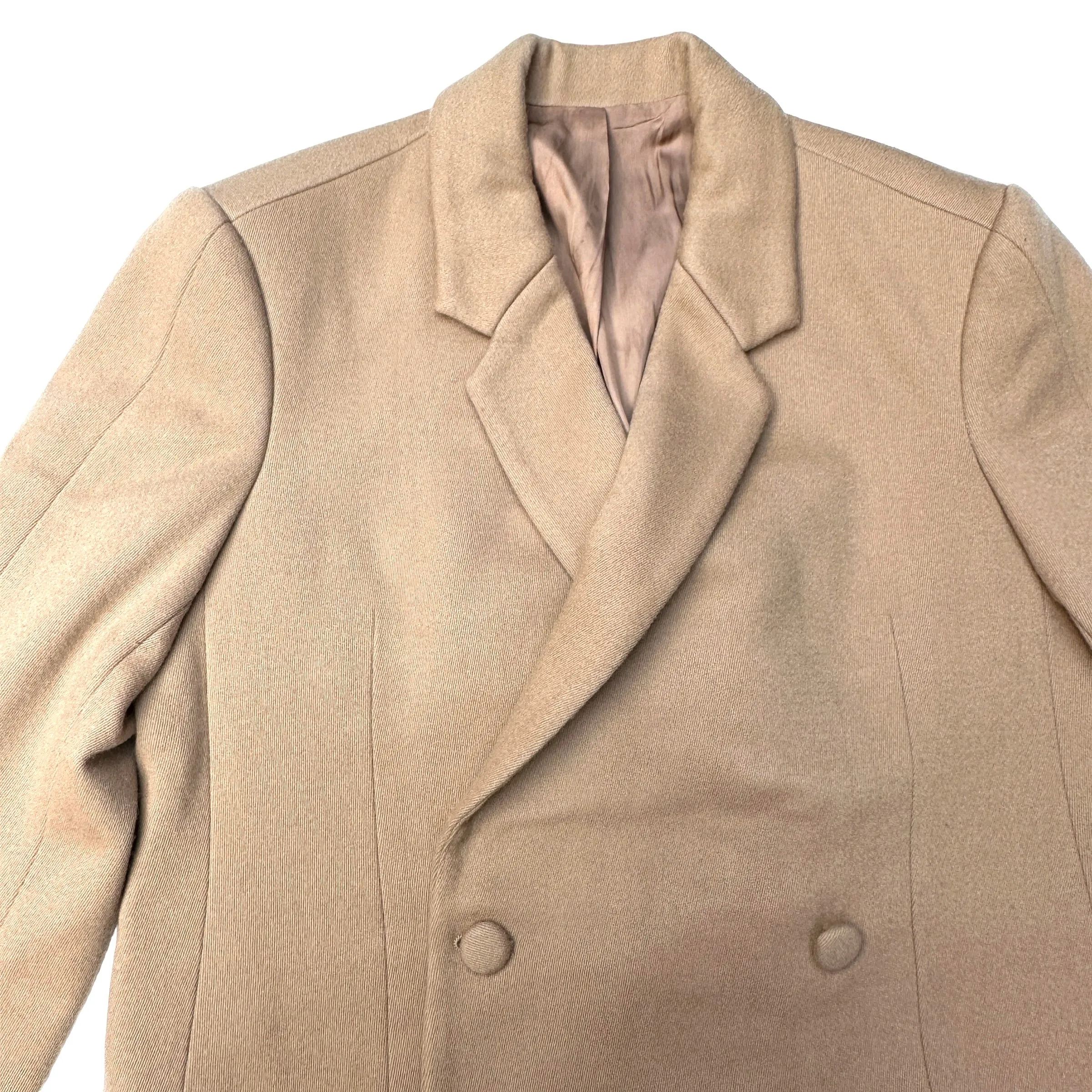 Camel Wool Blazer - S