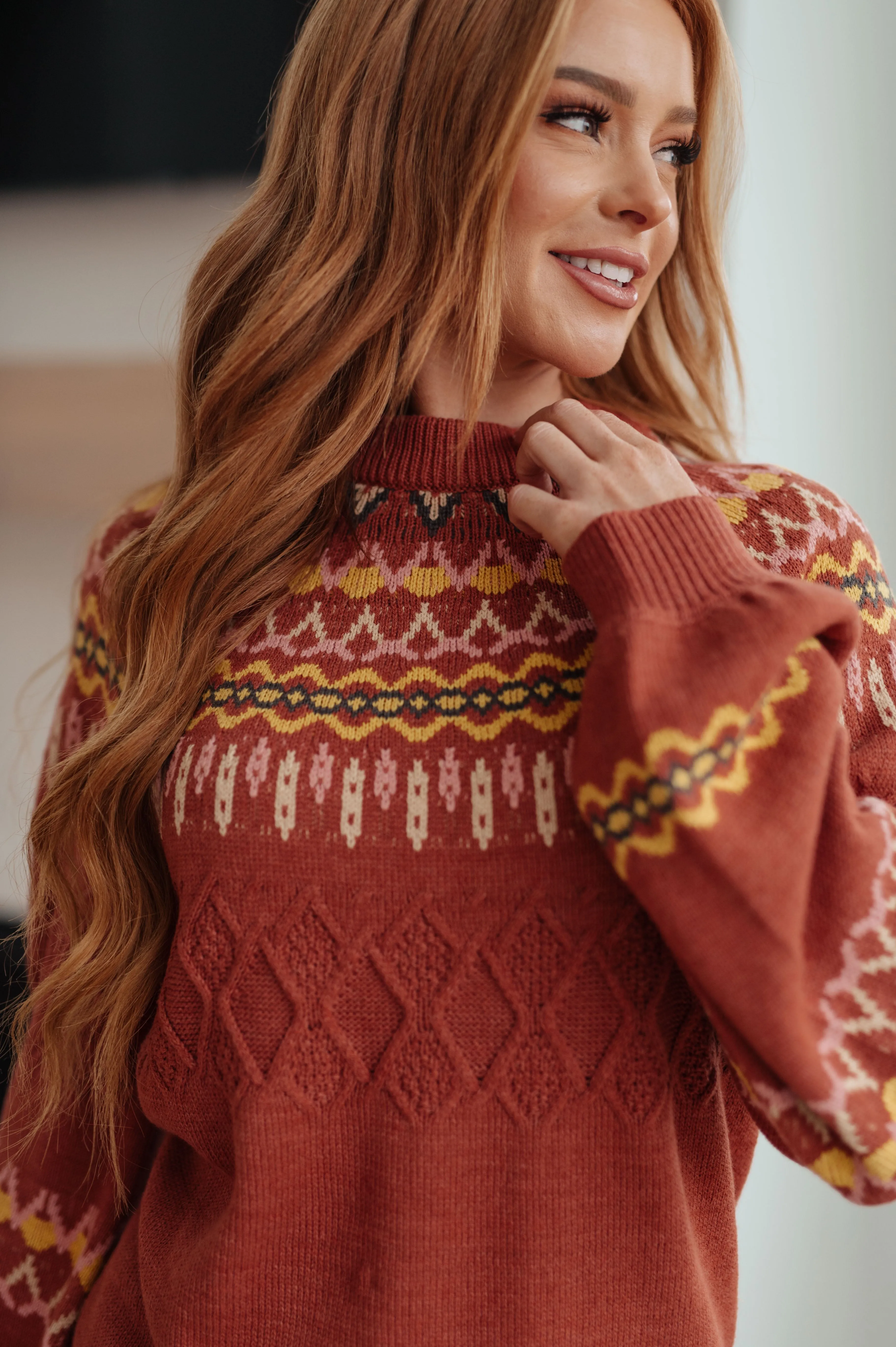 Catherine Fair Isle Sweater