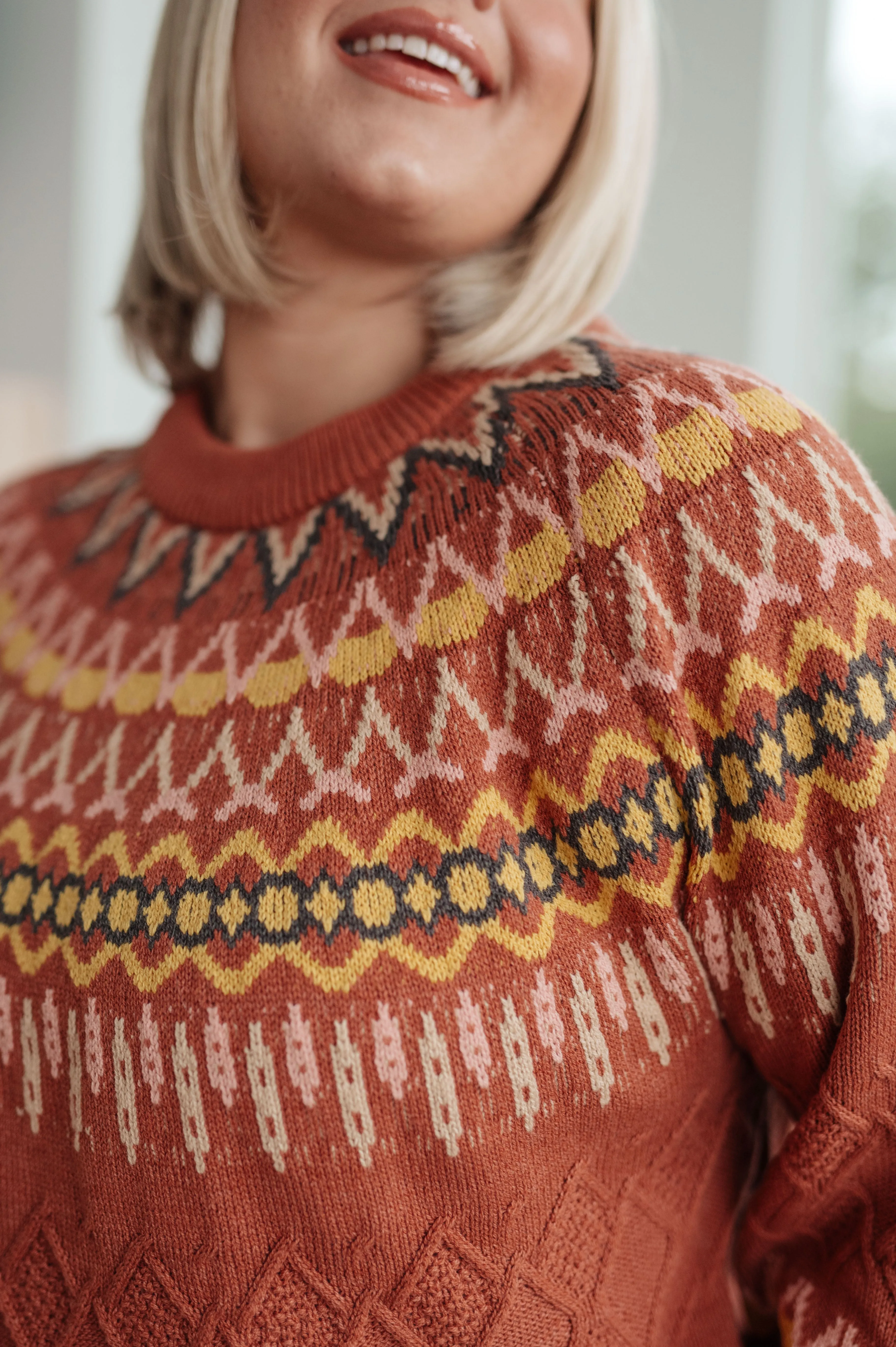 Catherine Fair Isle Sweater