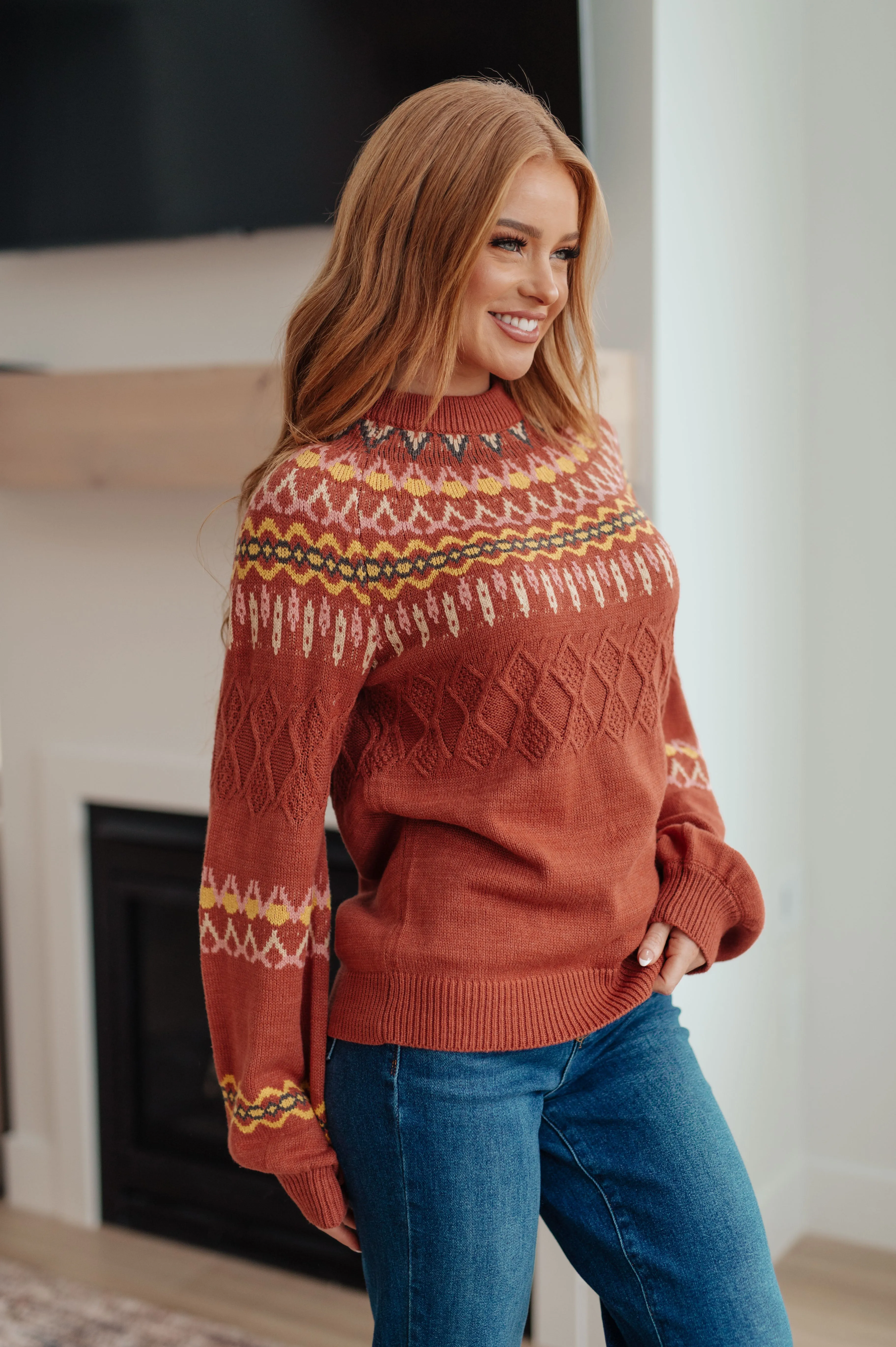 Catherine Fair Isle Sweater