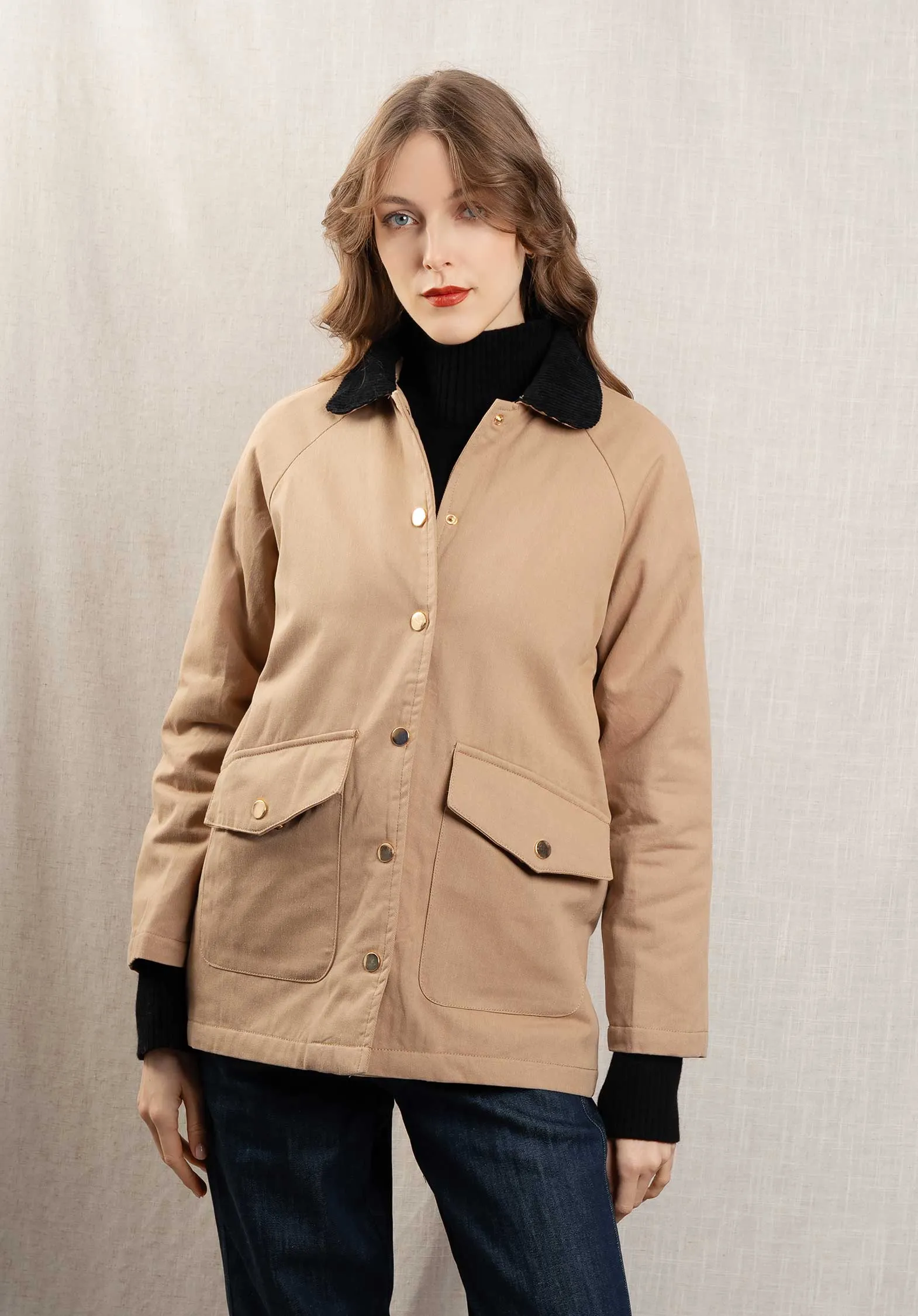 Coat 6336 Camel