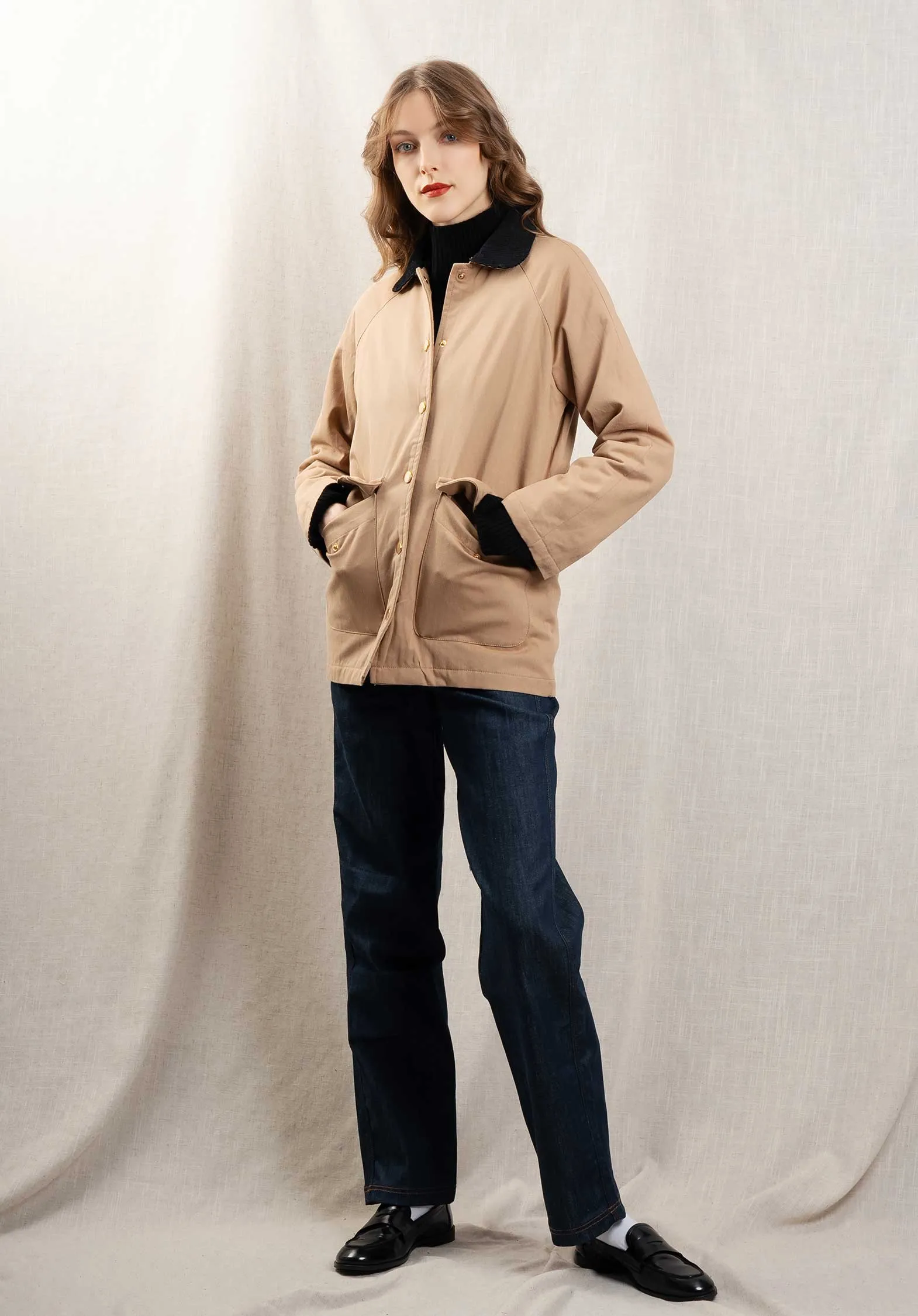 Coat 6336 Camel