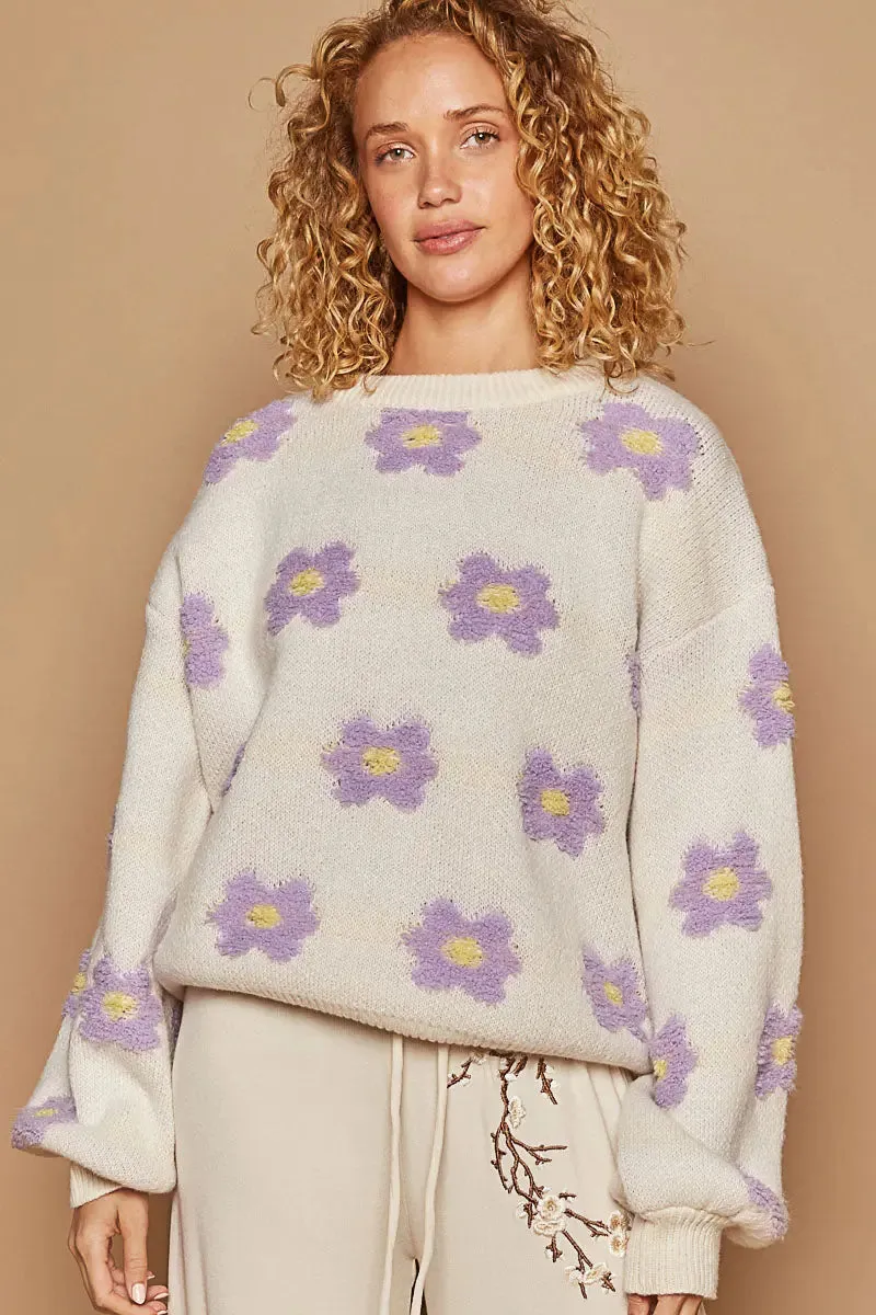 Dancing With Daisies Sweater