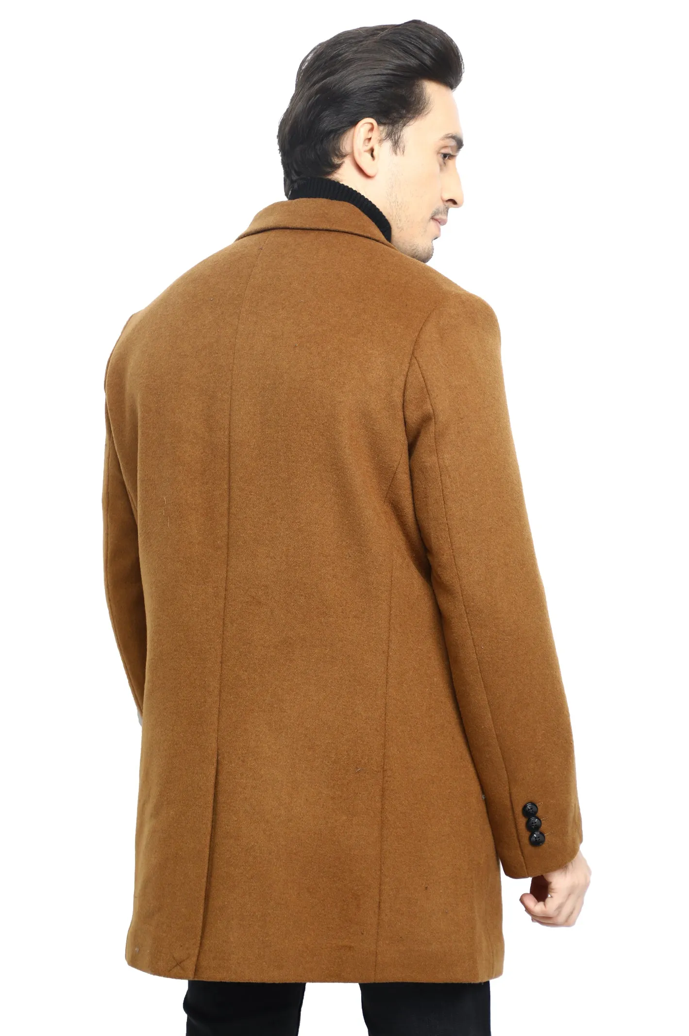 Diner's Men's Long Coat SKU: OA1310-CAMIL