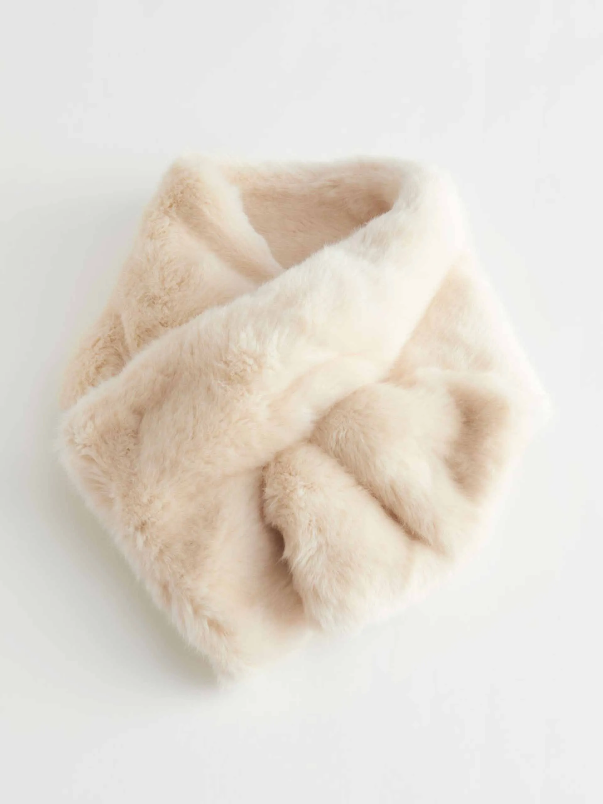 Faux fur stole