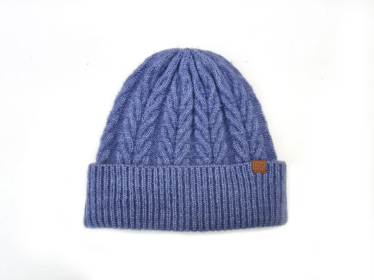 FSBB8659 - Chevron Knit Cuffed Beanie