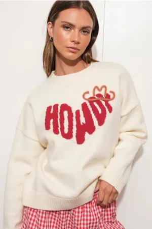 Howdy Sweater