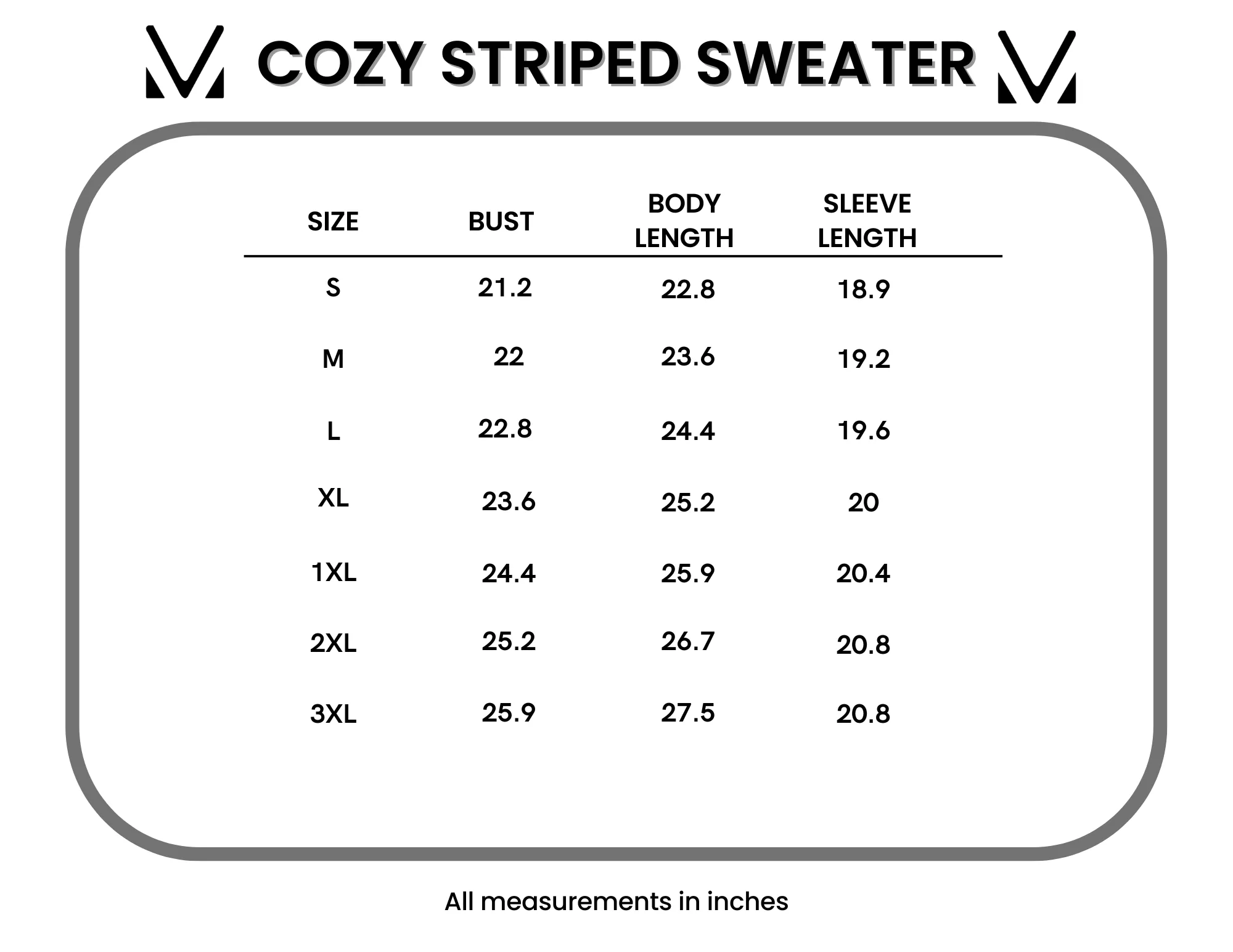 IN STOCK Cozy Striped Sweater - Natural FINAL SALE