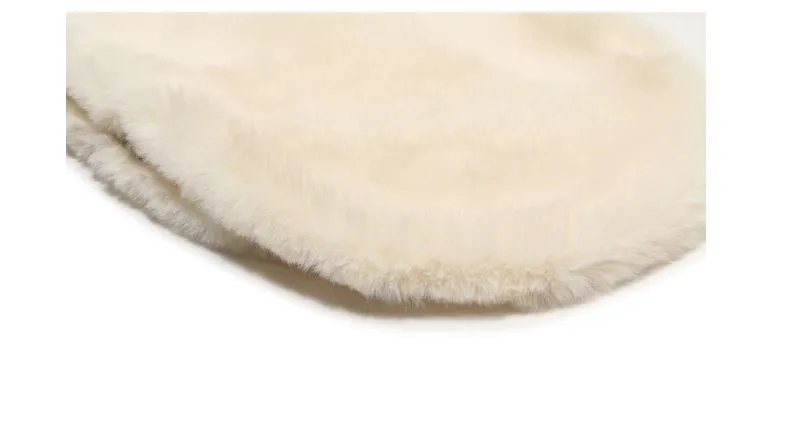 Katie Loxton Cream Faux Fur Stole