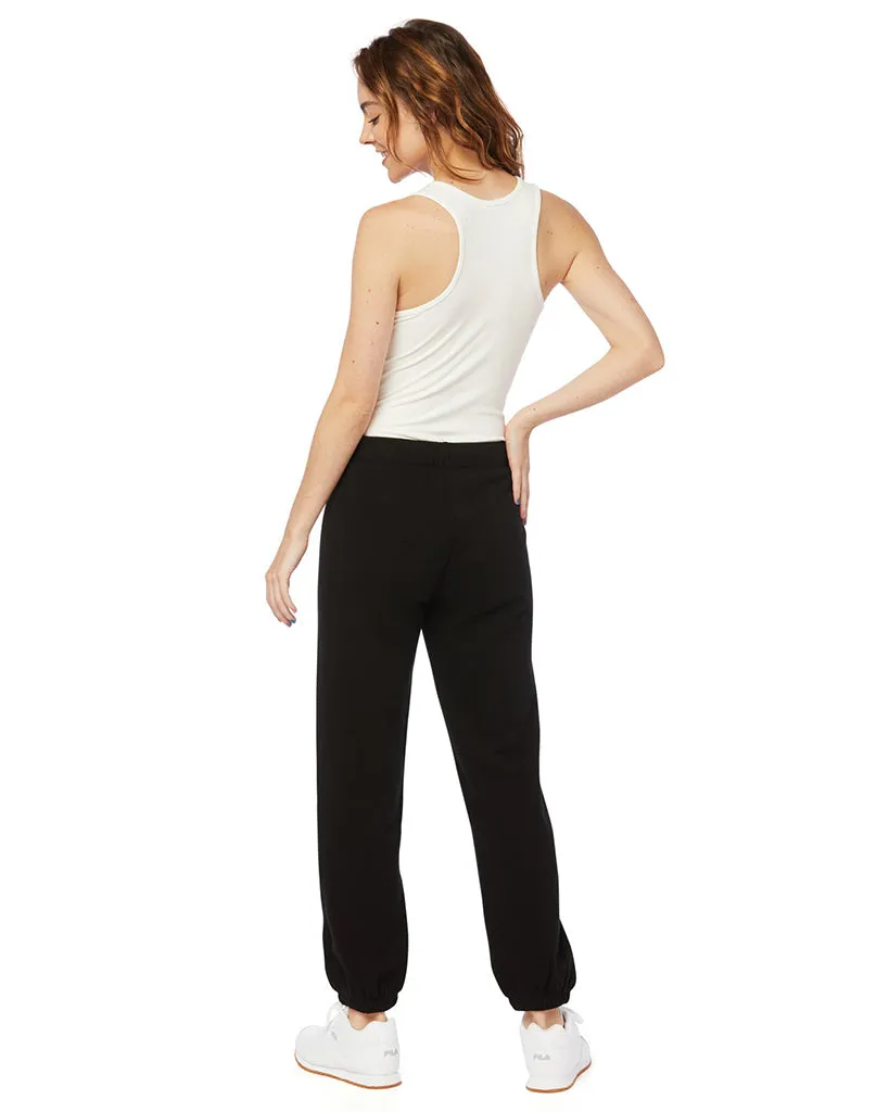 Lazypants Niki Ultra Soft Fleece Sweatpants  - Womens -  Black