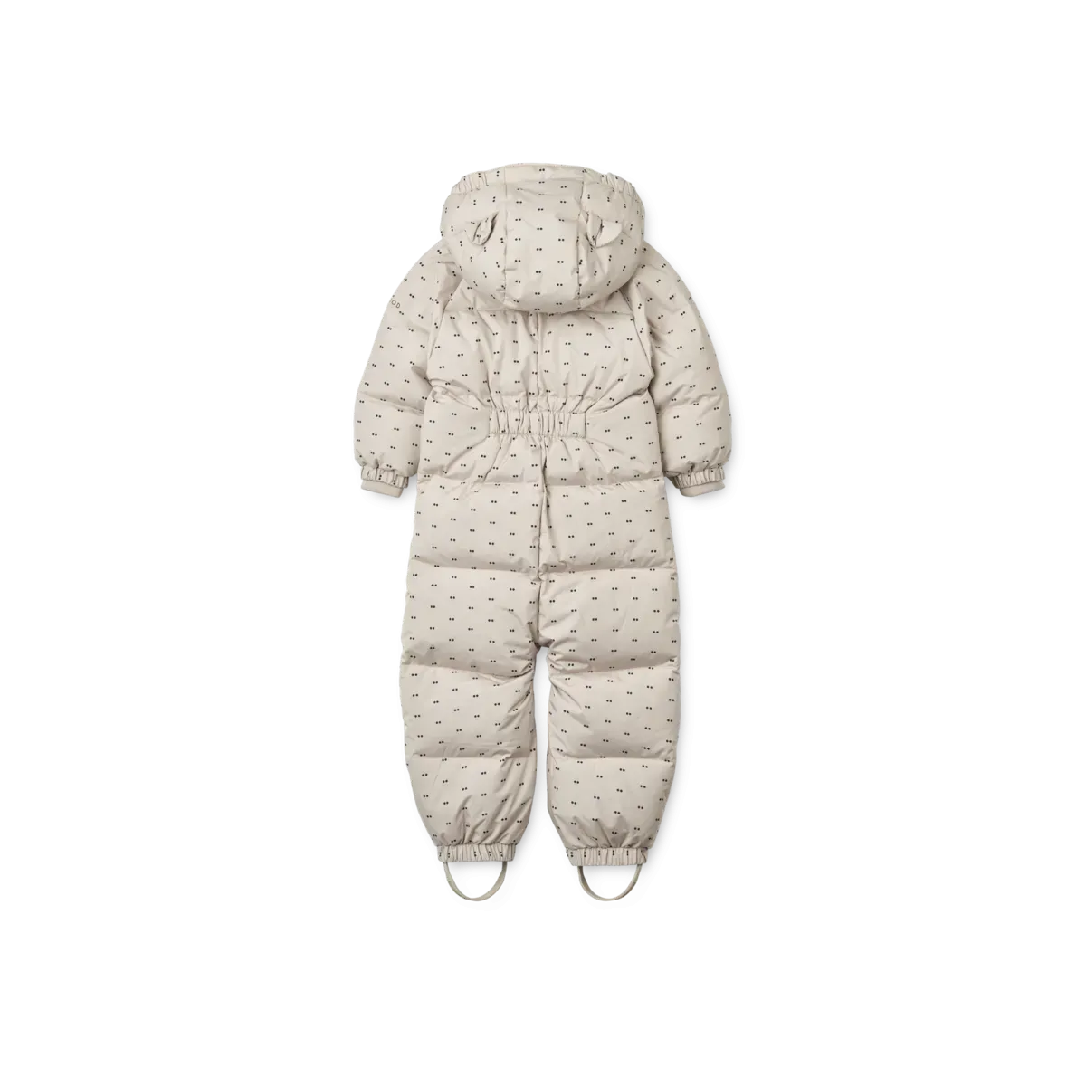 Liewood - Sylvie Baby Snowsuit - Double dot / SIlver lining