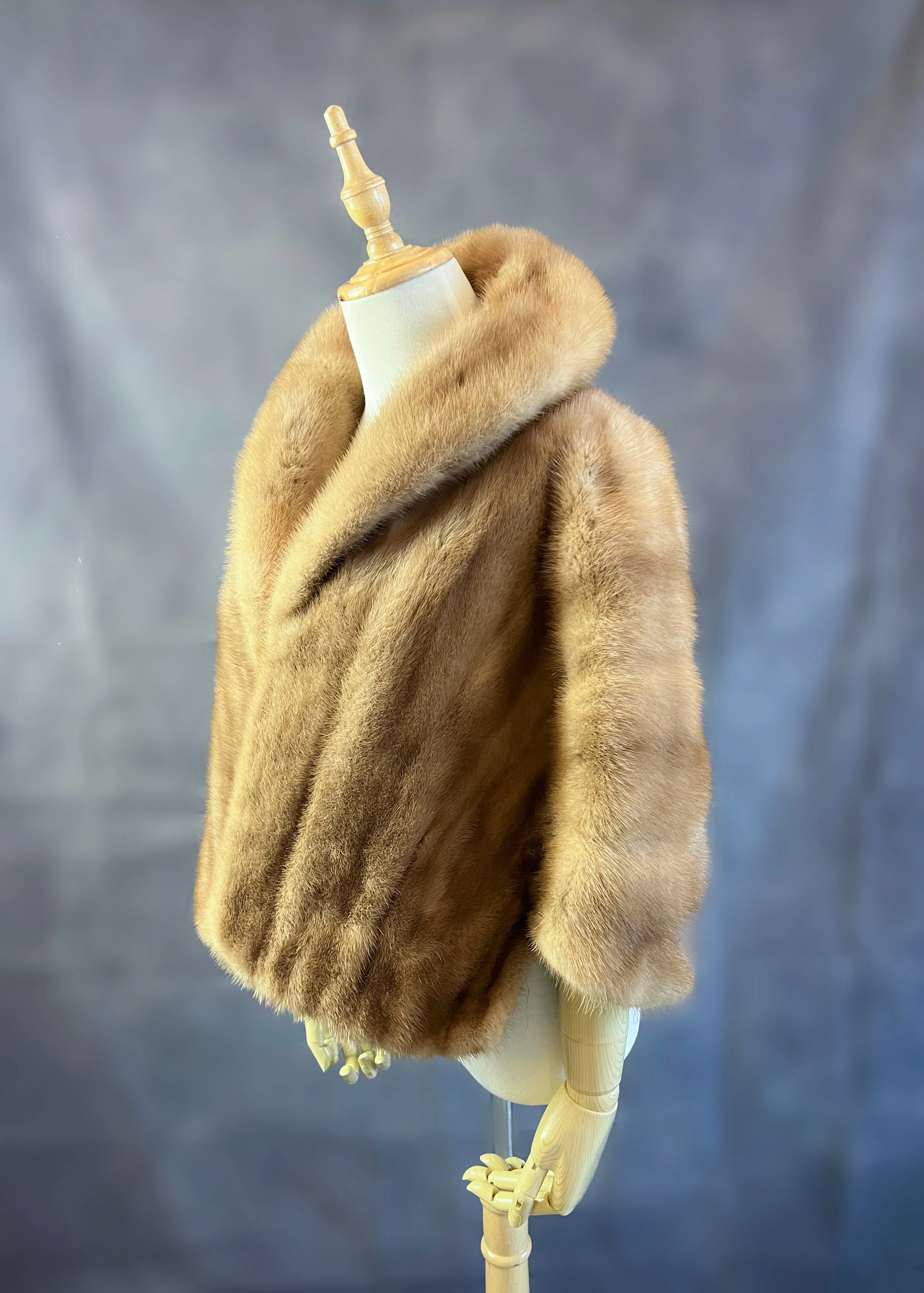 Luxury Real Mink Fur Stole (Mink13)