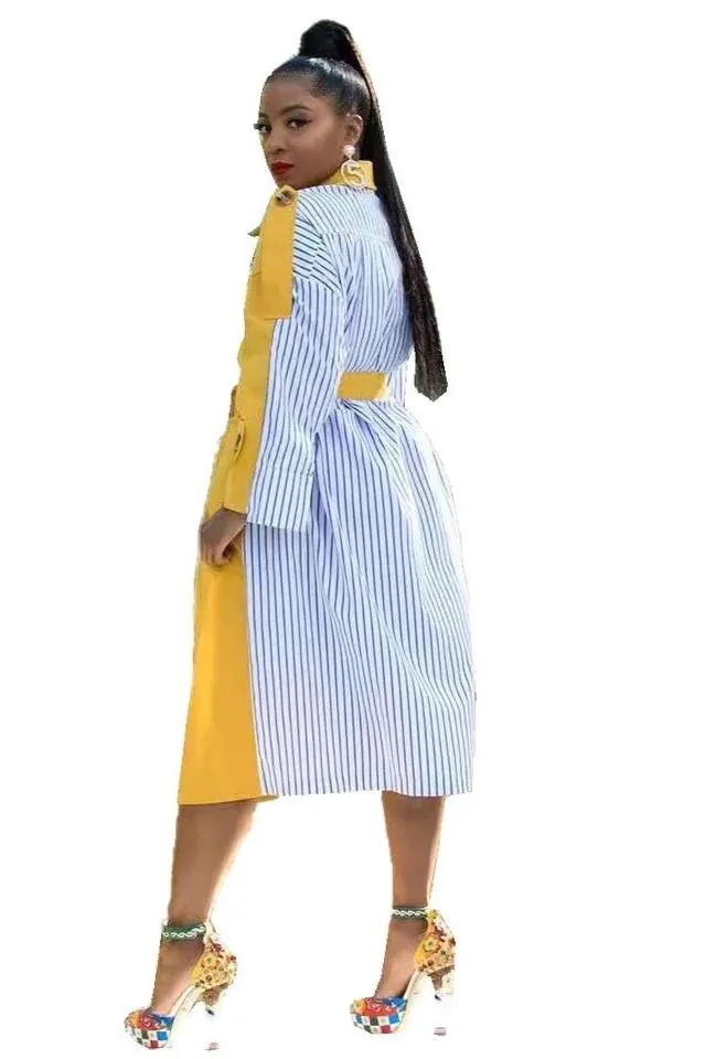 MAYA YELLOW SUMMER TRENCH COAT