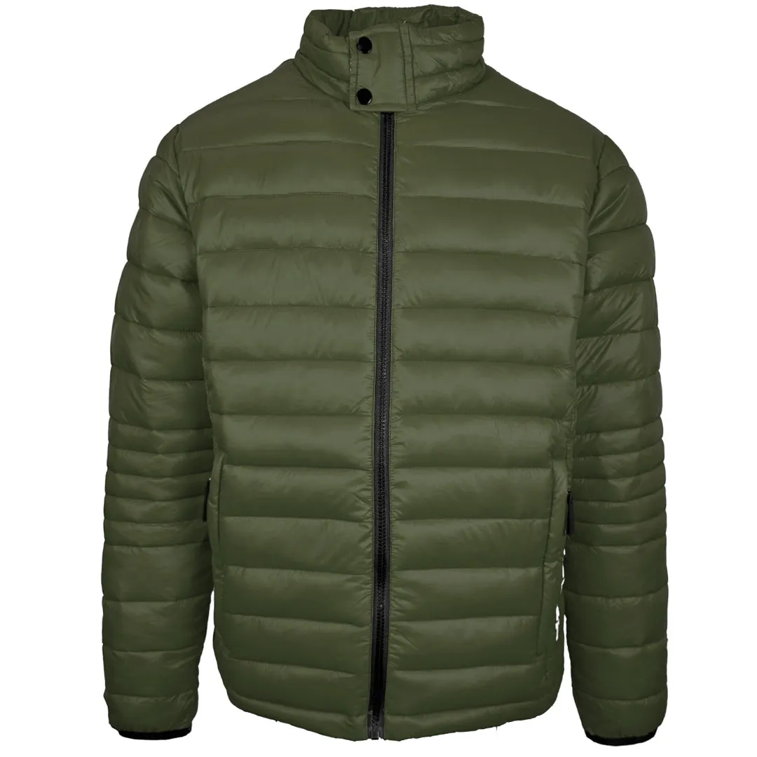 Plein Sport Plain Padded Green Jacket