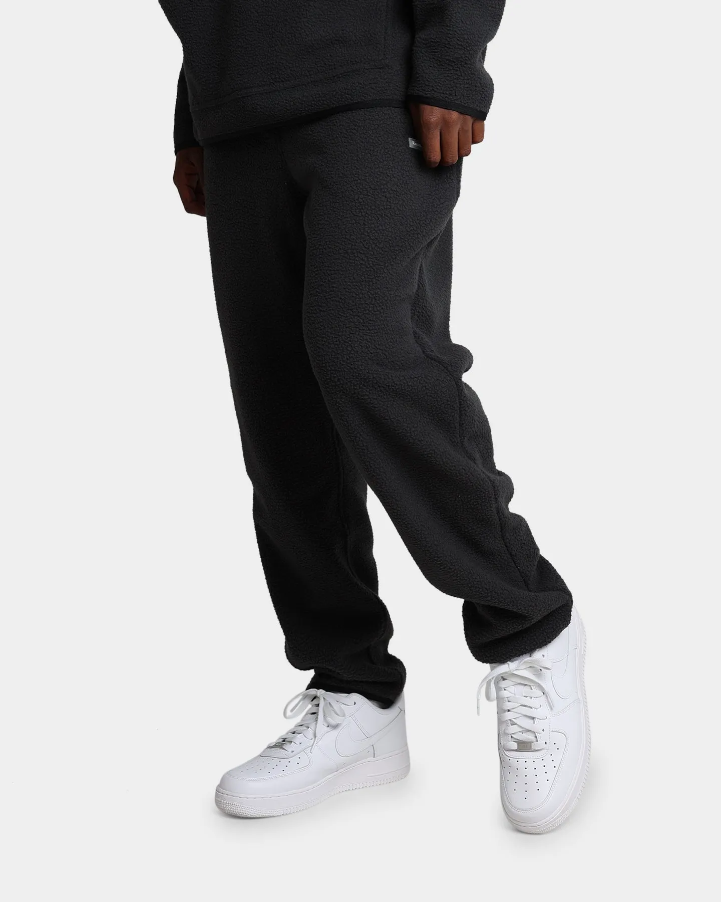 Raised By Wolves Sherpa Fleece Sweatpants Black