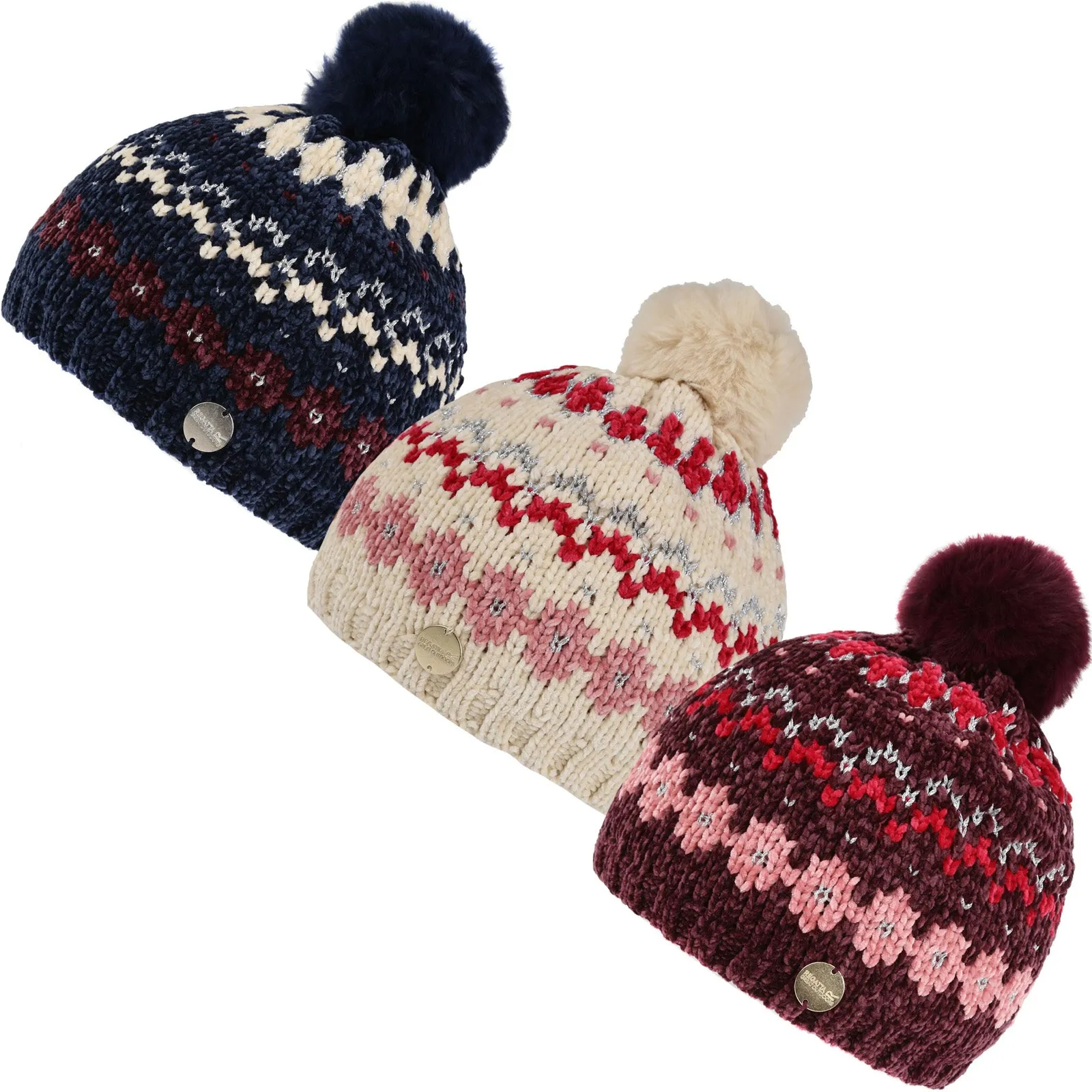 Regatta Kids Hedy Lux lll Fleece Lined Bobble Hat