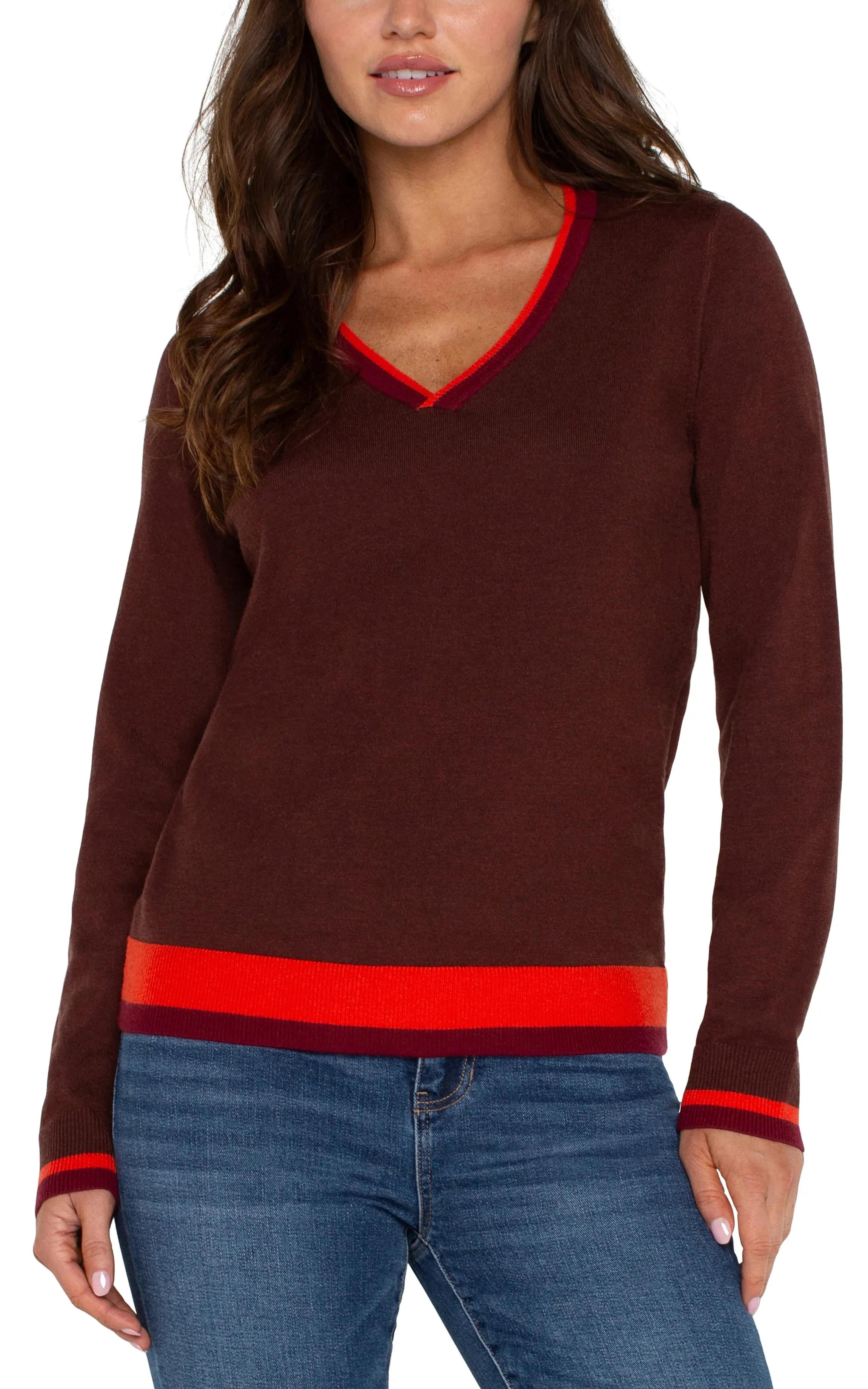 Retro Colorblock Sweater