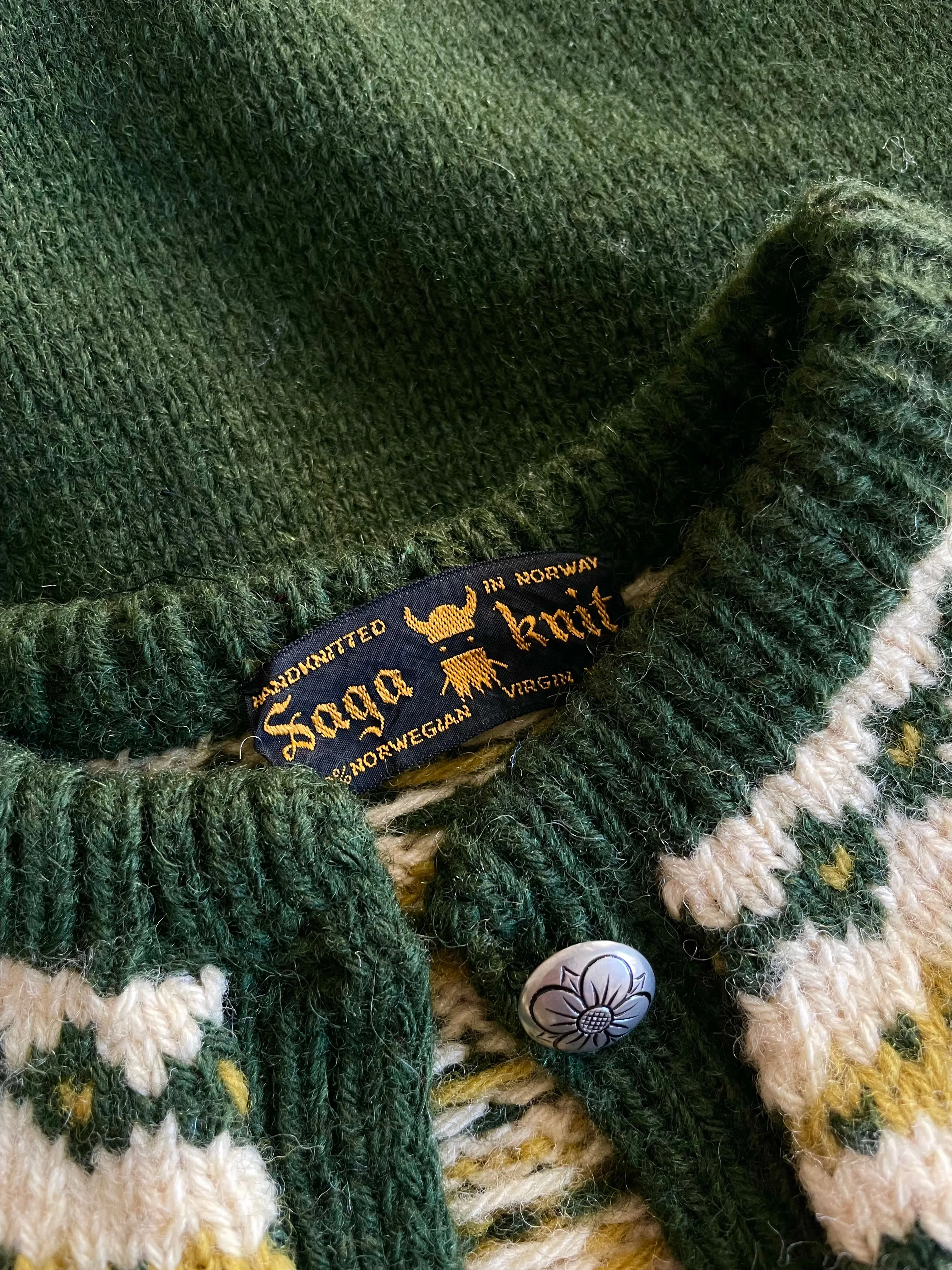 Saga Knit Cardigan | 1950s