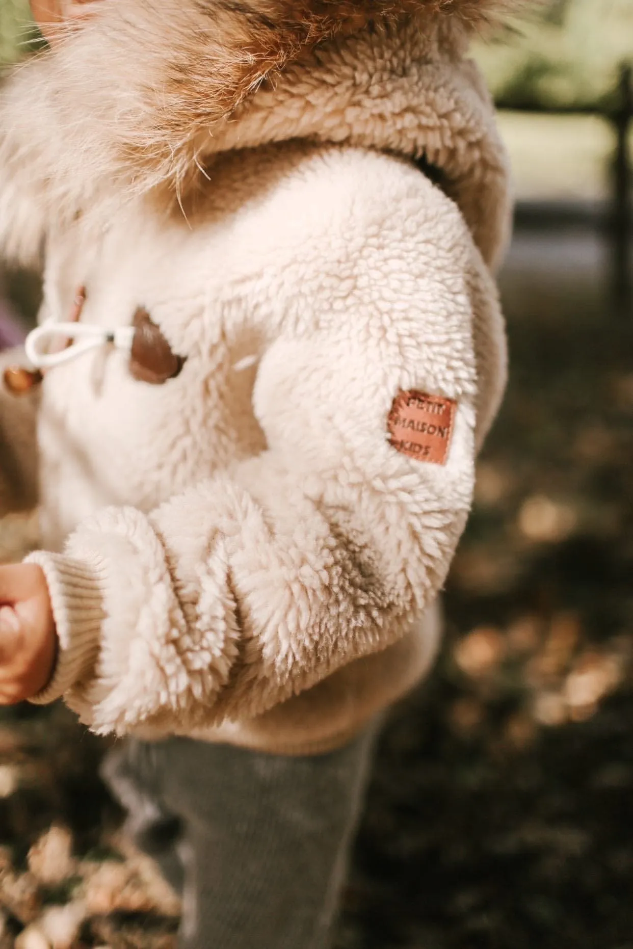 Shearling Camel Bomber Coat