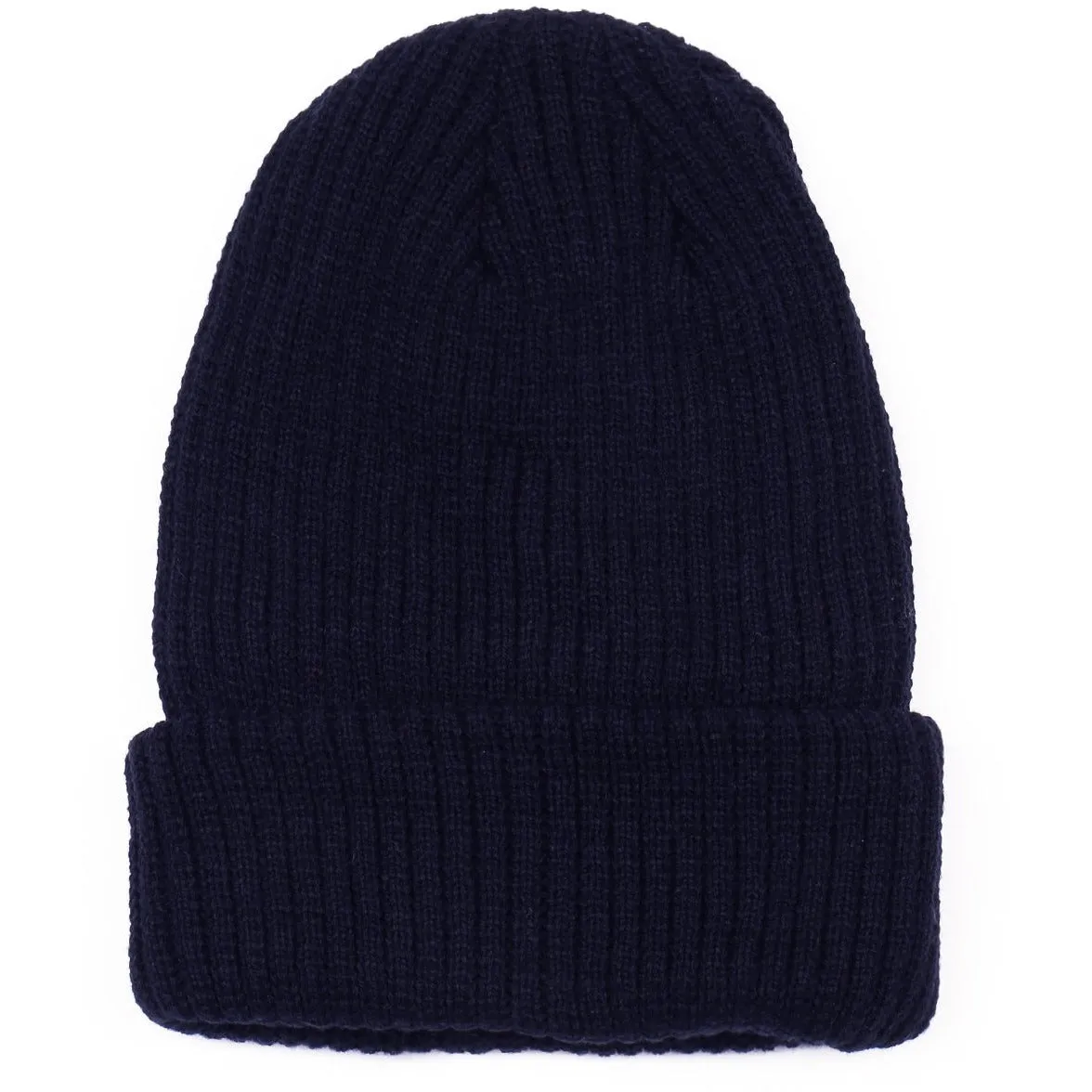 Solid Thermal Thick Knitted Winter Beanie