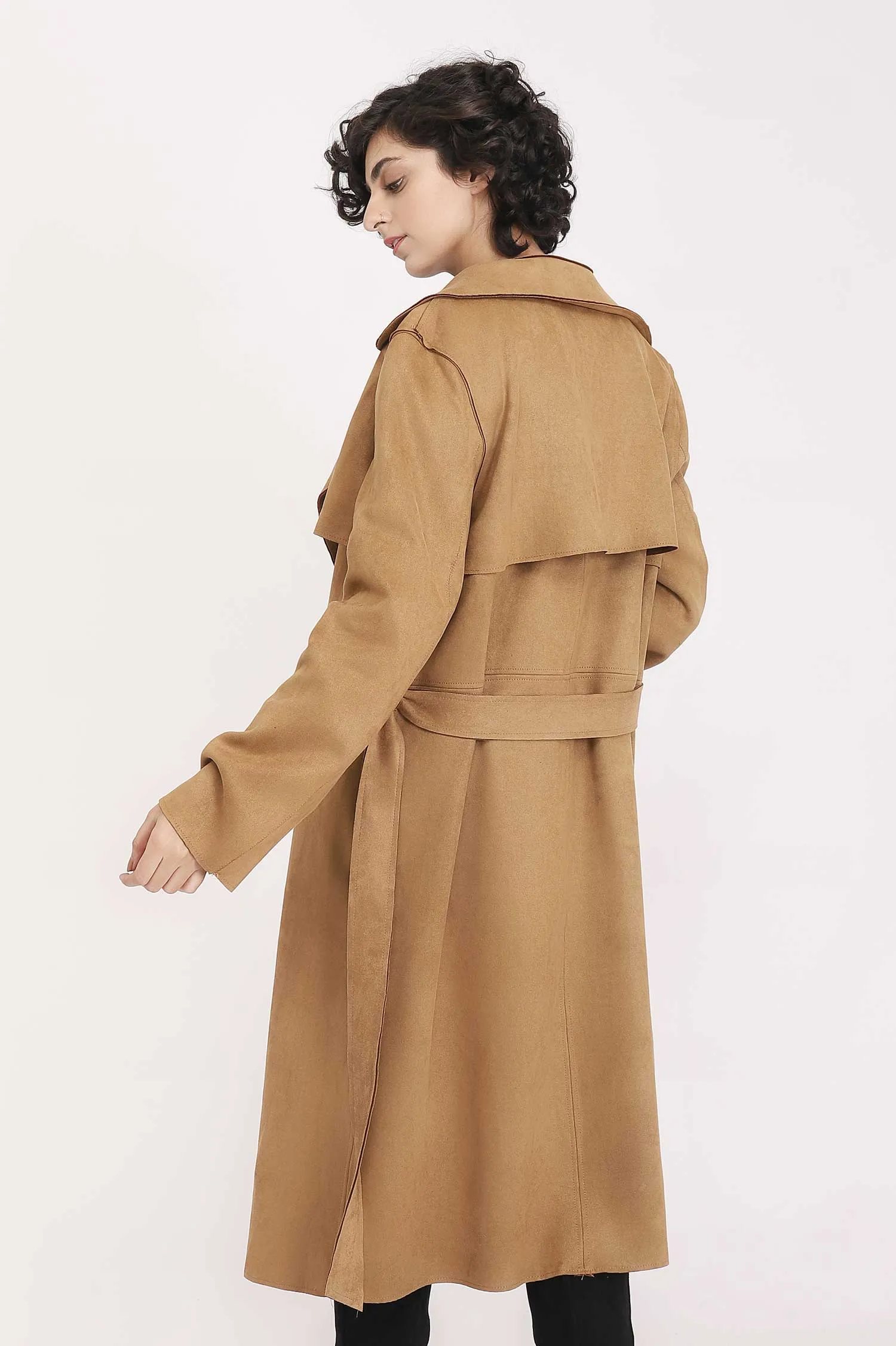 TRENCH COAT-CAMEL