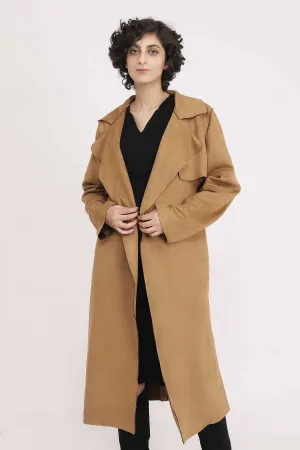 TRENCH COAT-CAMEL