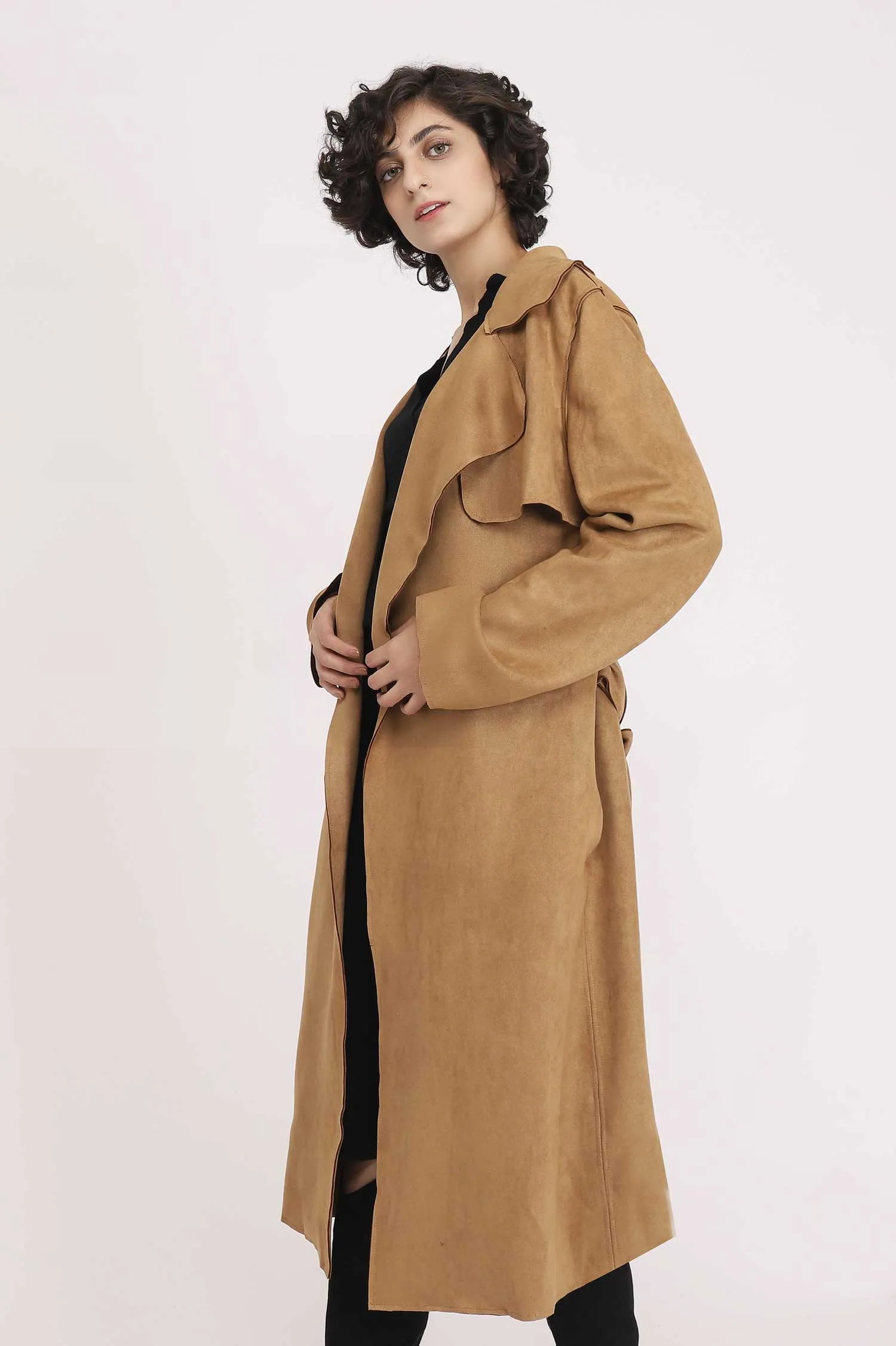 TRENCH COAT-CAMEL