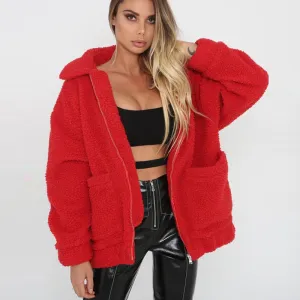 Ultra Warm Teddy Coat