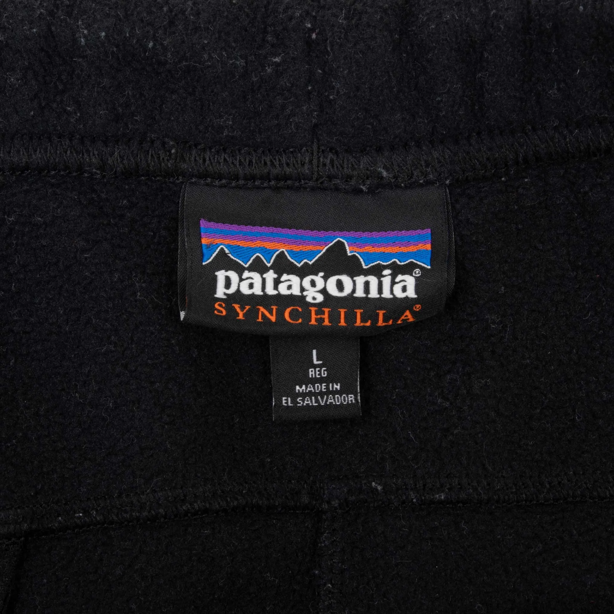 VINTAGE PATAGONIA SYNCHILLA SNAP-T FLEECE SWEATPANTS 2000S SIZE LARGE