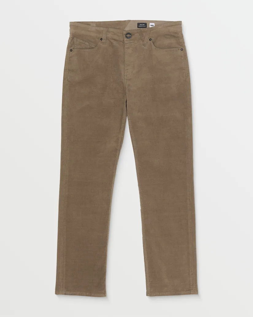 Volcom Solver 5 Pocket Corduroy Pants - TEAK