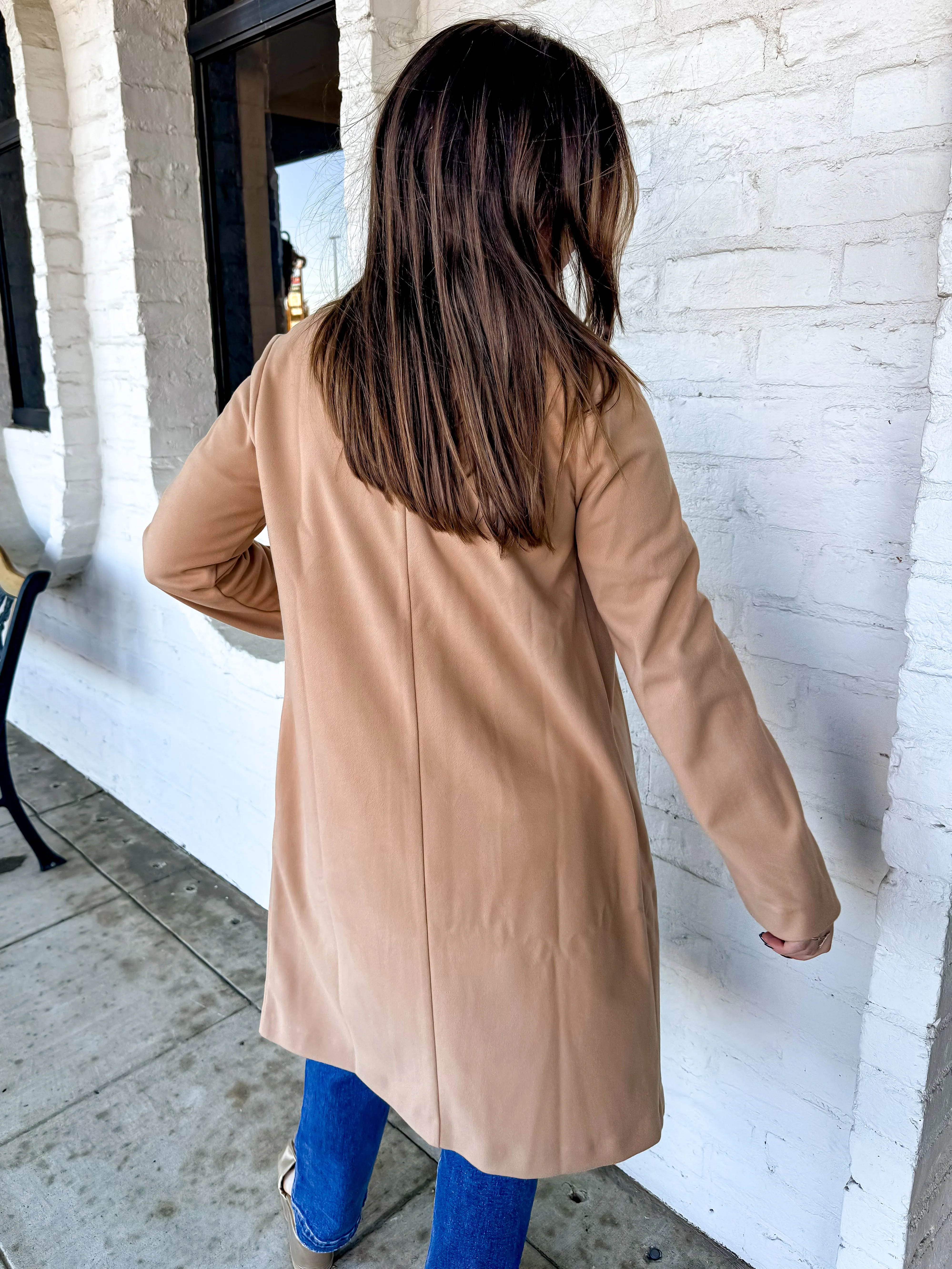 With Envy Coat Camel