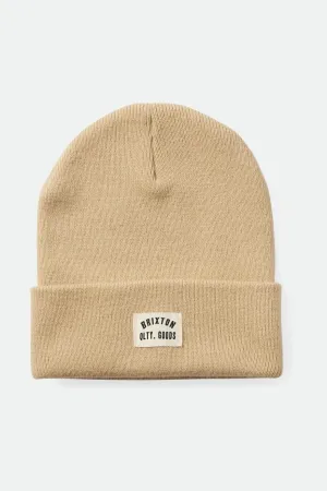 Woodburn Watch Cap Beanie - Biscotti