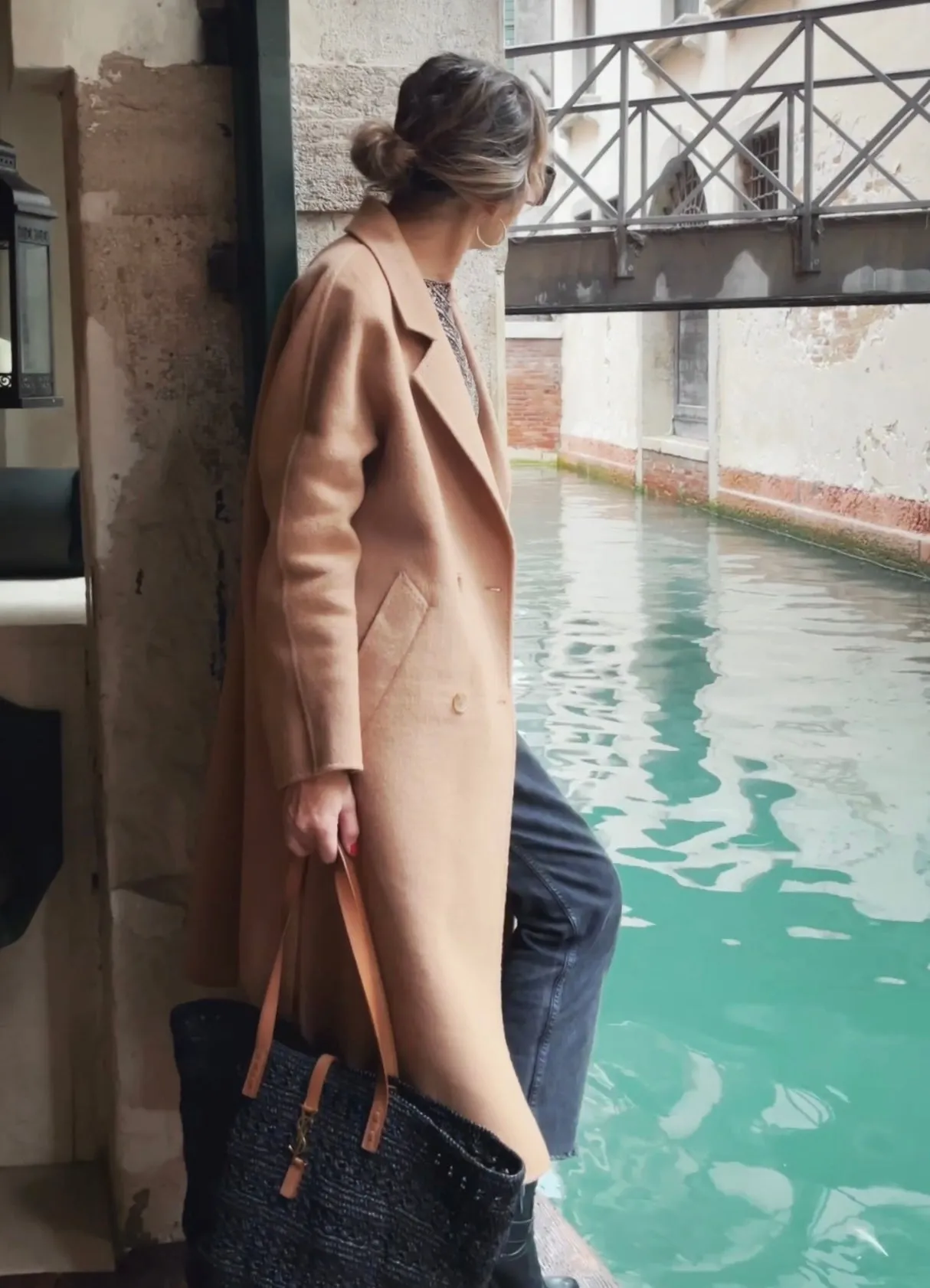 WOOL COAT - CAMEL