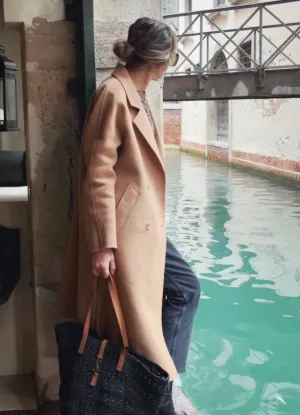 WOOL COAT - CAMEL