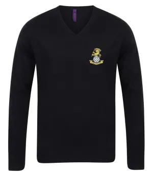 Yorkshire Regiment Lightweight V Neck Sweater